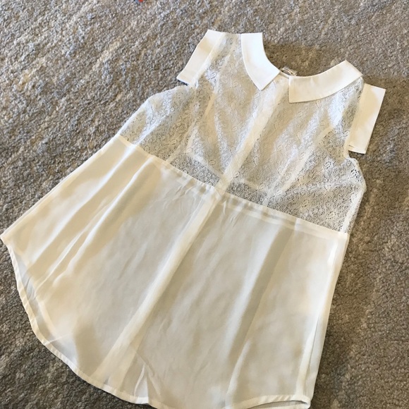 NWT Romantic Sheer Top - Picture 5 of 7